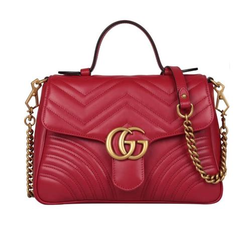 Gucci handbags red